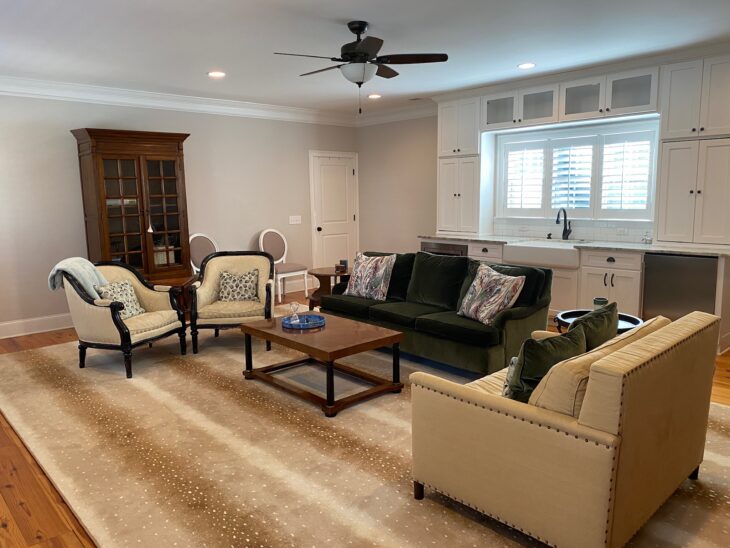 Upstairs Great Room with Wet Bar Area