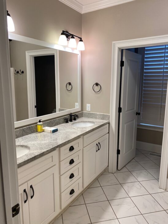 Master Bath.  All four baths very similar