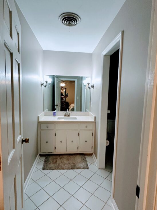 Upstairs Guest Bathroom